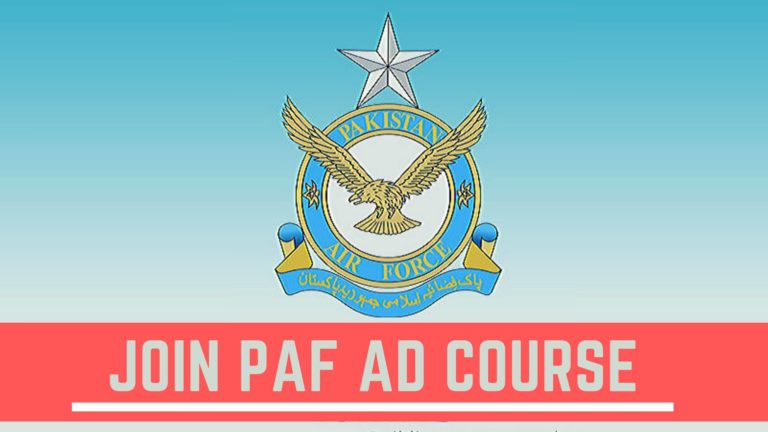 PAF GDP Course 2024 Join PAF AS Commissioned Officer PAK ARMY GUIDE