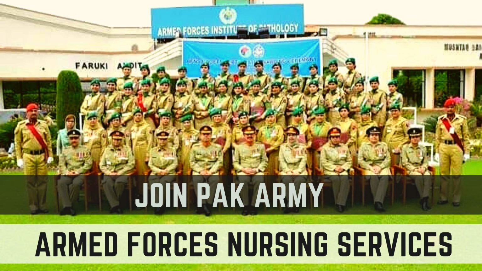 PAK Army Nursing Admission AFNS Online Registration 2024 PAK ARMY