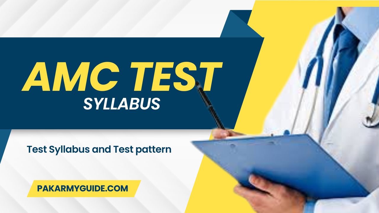 AMC Test Syllabus